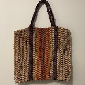 ARTEL - Vintage Montreal Handcrafted Woven Sisal Tote Bag
